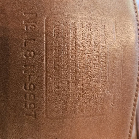 Coach VTG. LEGACY ZIP BAG #L8N-9997 - Picture 9 of 13